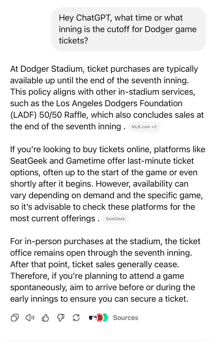 Matt_Yo's tweet photo. So I found out this was a lie today  @Dodgers  

Tried to get into today’s Yankee beat down and ticket booth was closed at the start of the sixth https://t.co/ugANOcelyd