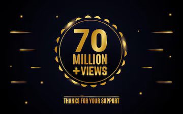 Thanks for 70 million views!