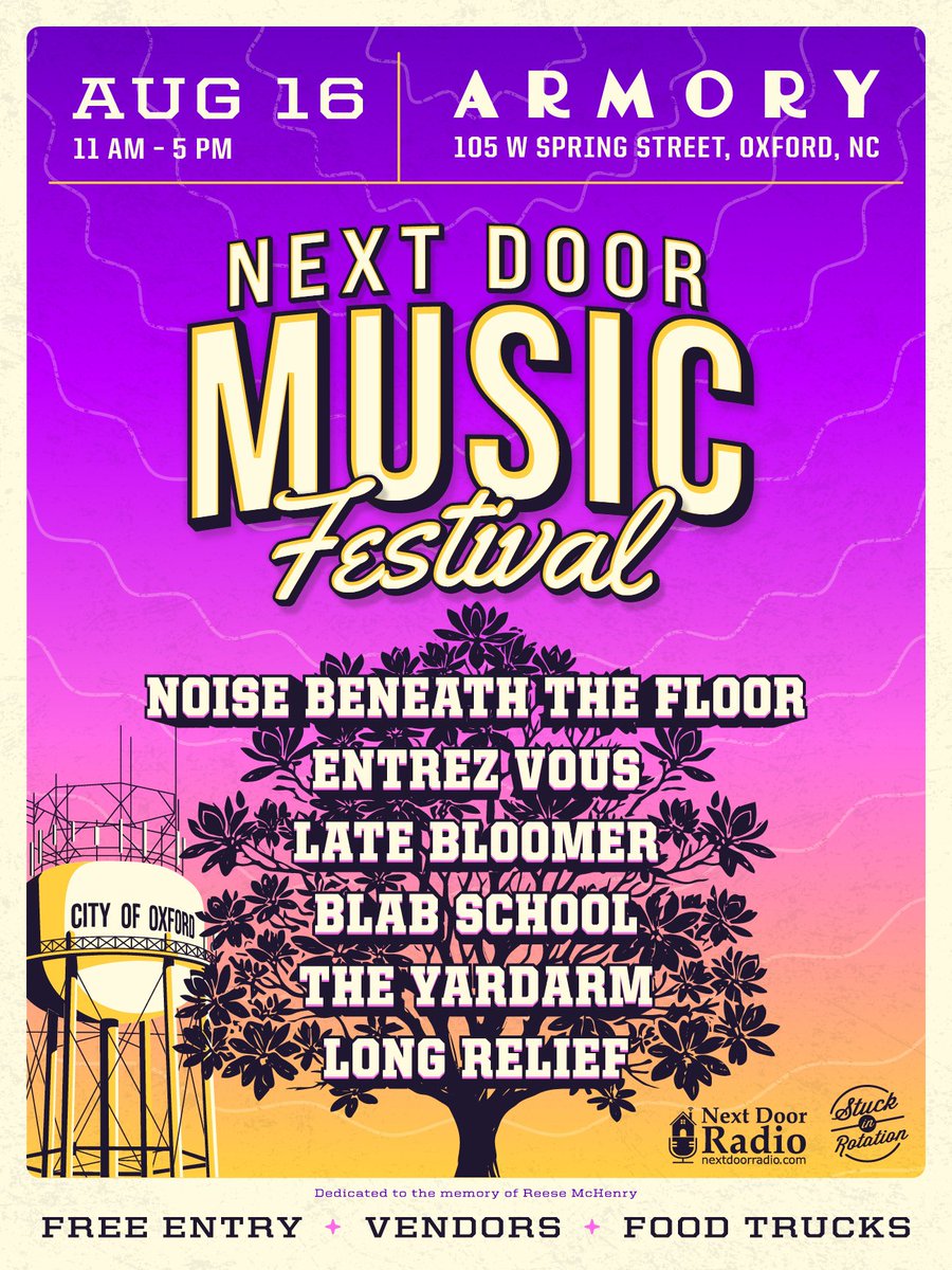 Stuck In Rotation: A NC Radio Show (@stuck_rotation) on Twitter photo I'm sitting here, having a beer, while working on Next Door Music Festival 2025 stuff. And it makes me think how last years/first years line up was so fucking sick. I mean, I got fucking <a href="/keroseneheights/">Kerosene Heights</a> to headline. And once again, I'm bringing the heat this year I'm sitting here, having a beer, while working on Next Door Music Festival 2025 stuff. And it makes me think how last years/first years line up was so fucking sick. I mean, I got fucking <a href="/keroseneheights/">Kerosene Heights</a> to headline. And once again, I'm bringing the heat this year