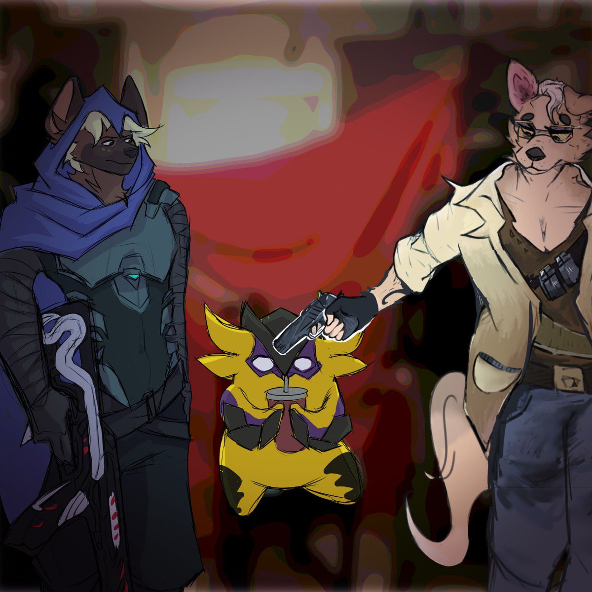 Collab con <a href="/fellaunlocked/">𝗳𝗲𝗹 🇨🇴</a> :3

#furry #VALORANT