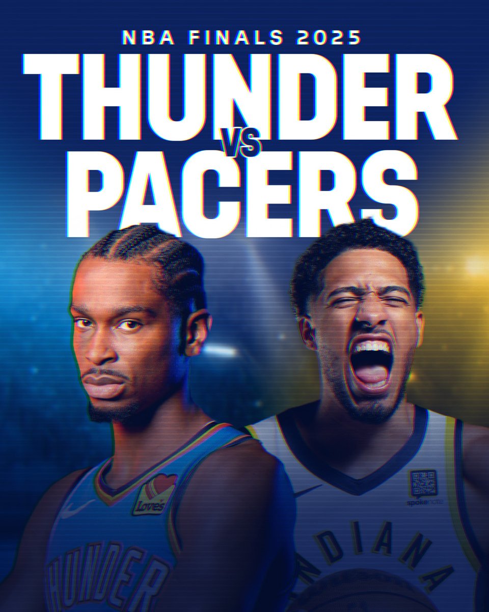 Thunder v Pacers for the chip. Who you got? 
#NBAPlayoffs #NBAFinals