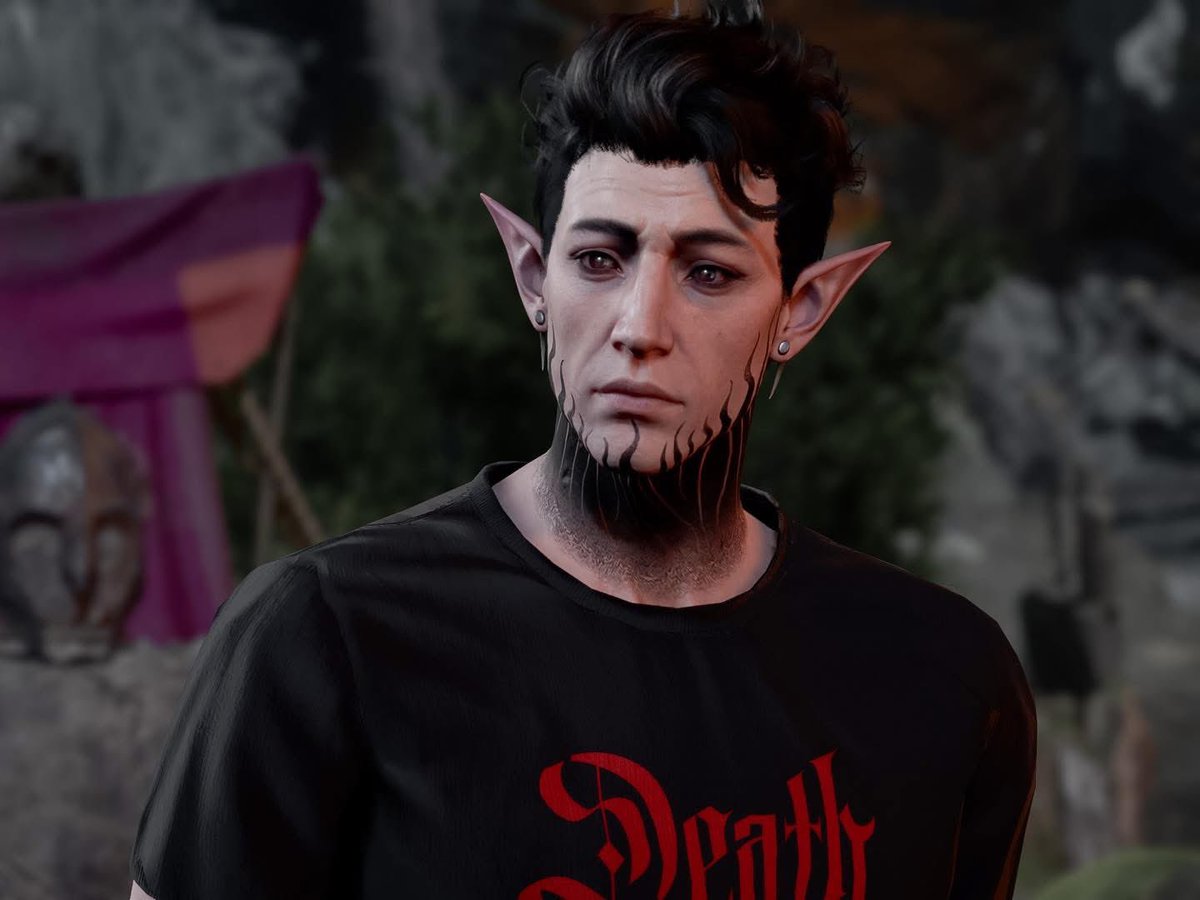 cl3ricoflolth's tweet image. just saw this astarion edit from someone’s gameplay on fb. i actually don’t know how to express how much i hate this