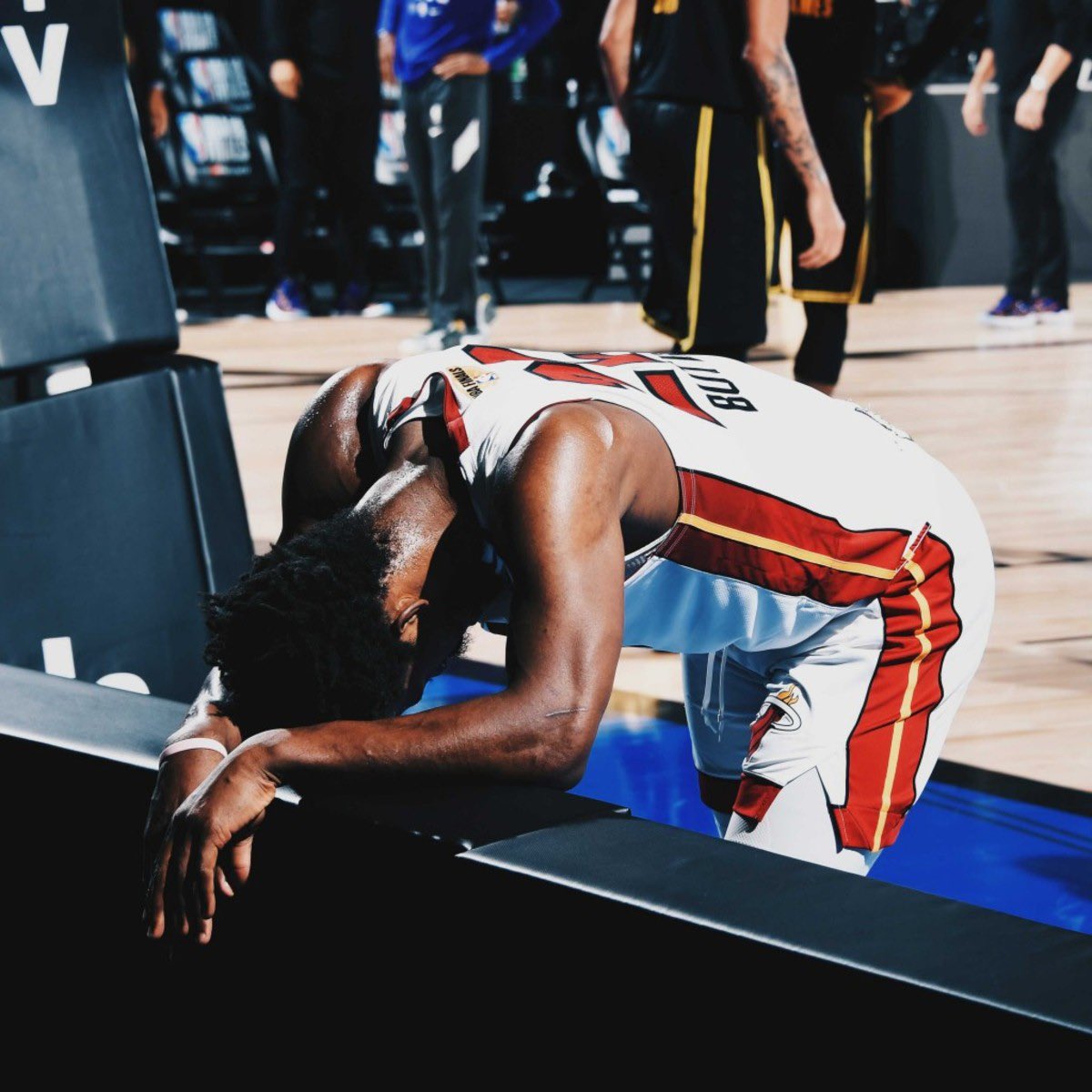 Refs during Pacers games