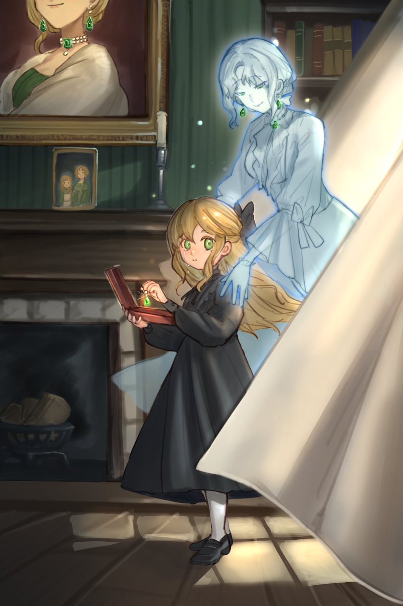 Hi, I'm Ice! I want to join the Vgen by participating in this month's Vgen challenge!

 This is my work! I hope you like it!

Thank you for the retweet 🔁 and like💖!

#VGen #VGenChallenge #illustration #digitalart