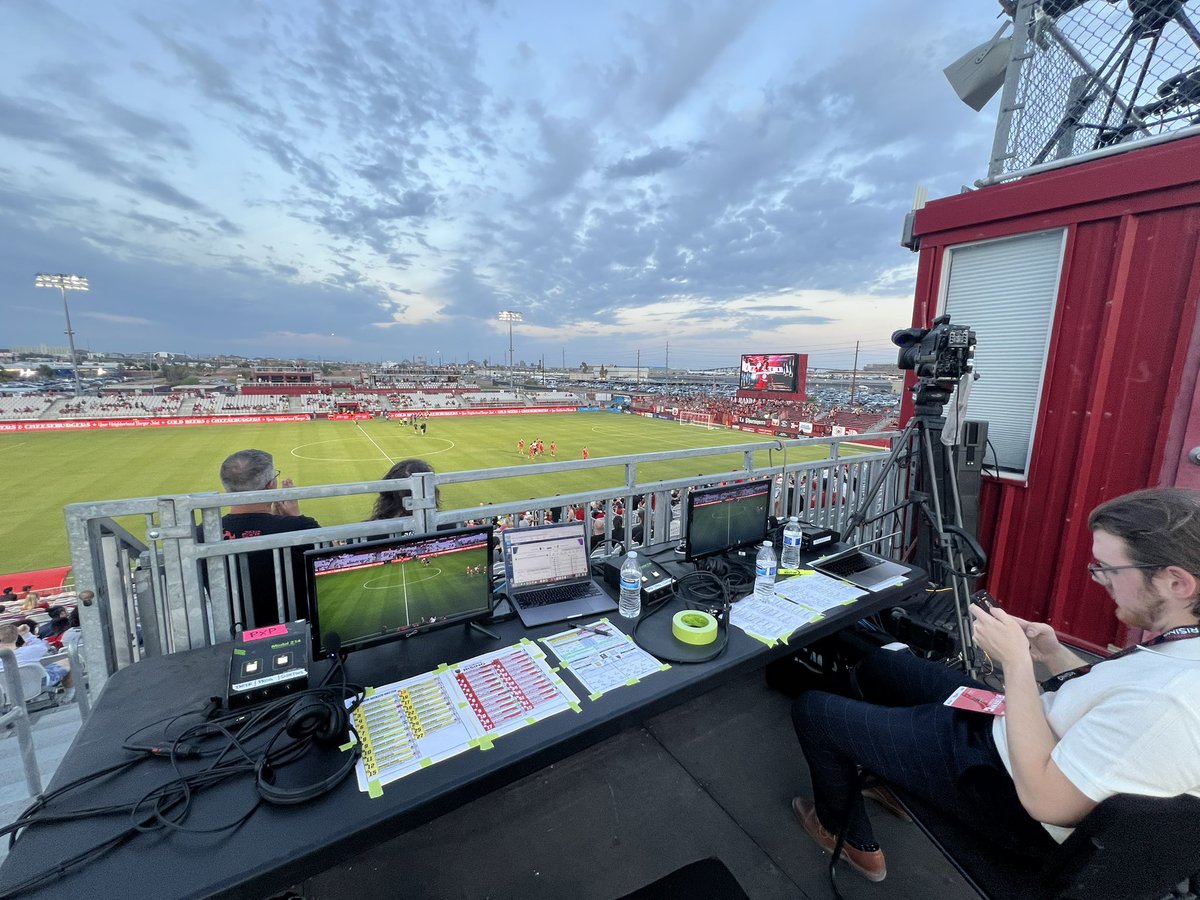 Killian McClatchey (@jkmcclatchey) on Twitter photo Back at it for the <a href="/USL_Cup/">USL Jägermeister Cup</a> as <a href="/PHXRisingFC/">Phoenix Rising FC</a> play host to rivals <a href="/NewMexicoUTD/">New Mexico United</a>.
Rising took down NM an earlier this month 2-1 on the road as we get ready for the 2nd meeting of the year!
Live now on <a href="/azfamily/">azfamily 3TV CBS 5</a> and ESPN+ with <a href="/joeclowery/">Joseph Lowery</a> Back at it for the <a href="/USL_Cup/">USL Jägermeister Cup</a> as <a href="/PHXRisingFC/">Phoenix Rising FC</a> play host to rivals <a href="/NewMexicoUTD/">New Mexico United</a>.
Rising took down NM an earlier this month 2-1 on the road as we get ready for the 2nd meeting of the year!
Live now on <a href="/azfamily/">azfamily 3TV CBS 5</a> and ESPN+ with <a href="/joeclowery/">Joseph Lowery</a>