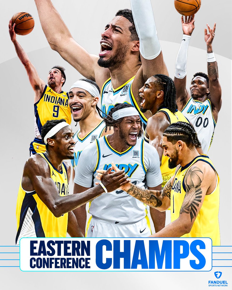 FanDuelSN_IND's tweet image. THE EAST RUNS THROUGH INDY

#YesCers