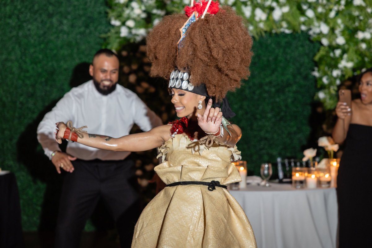 Teddy2James's tweet image. Proud of my wife for embodying the taupou to honor my family—graceful, strong, and full of love. THIS SAMOA🇼🇸❤️ #AAPI