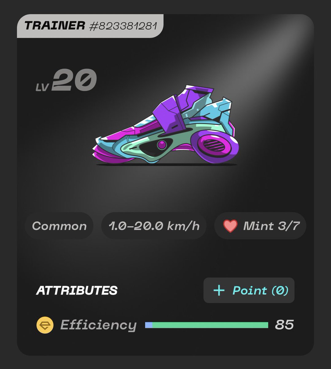 #STEPNGO
今週もゲストさん募集します🙌

■レンタル靴
トレーナー Lv.20（Efficiency85.0）

■条件
🗓 2週間(継続あり)
⚡️ 4エナジー/日
💰 ゲスト報酬10%
✅ 2週間で45エナ以上消化できる方

■応募方法
・このポストを「いいね」
・本日（6/1）24時までにリプライで応募

よろしくお願いします🙇‍♂️