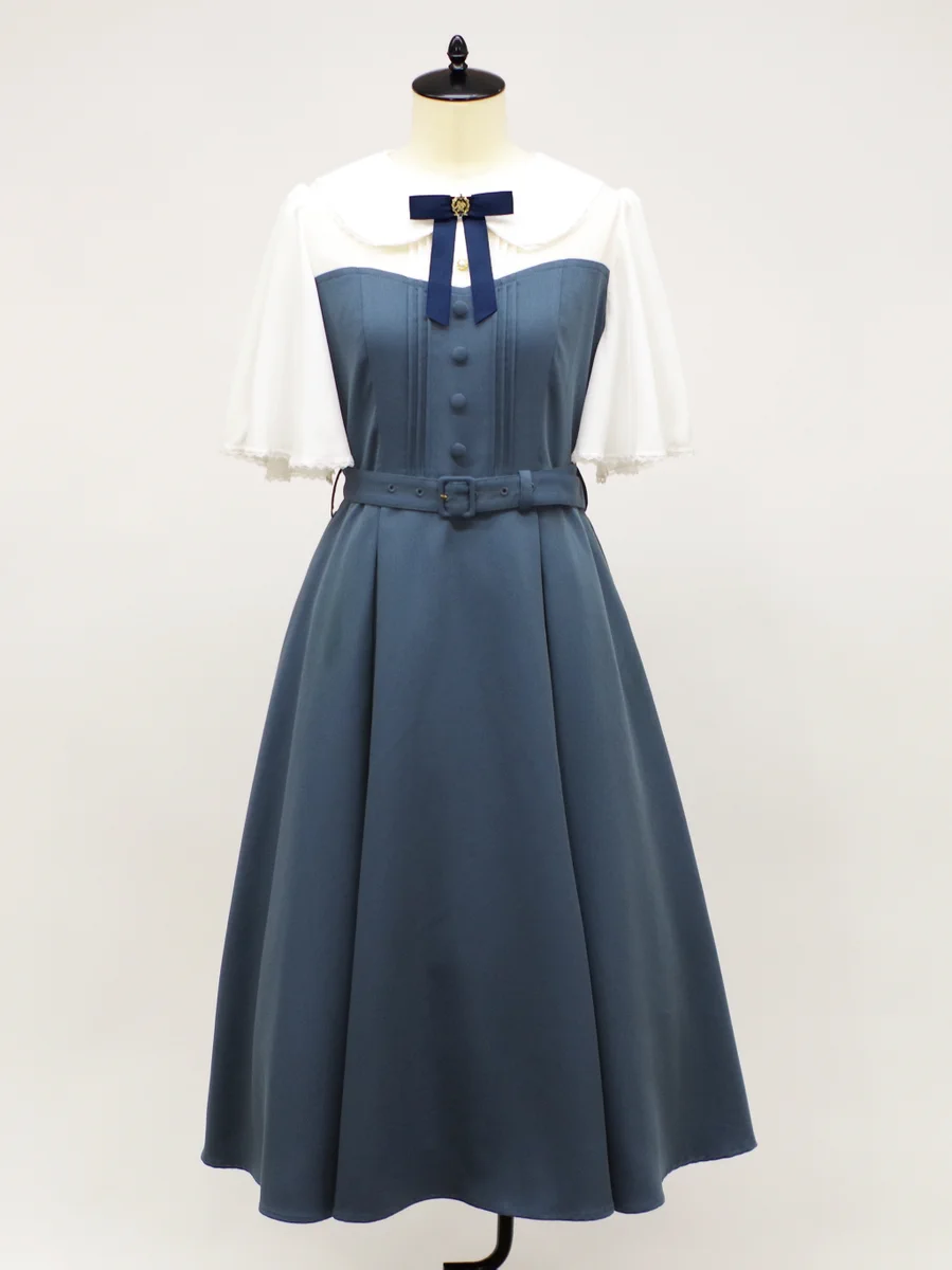 Amavel Classical Lady ワンピース ブルー GsV01qyaMAAfqaB?format=webp&