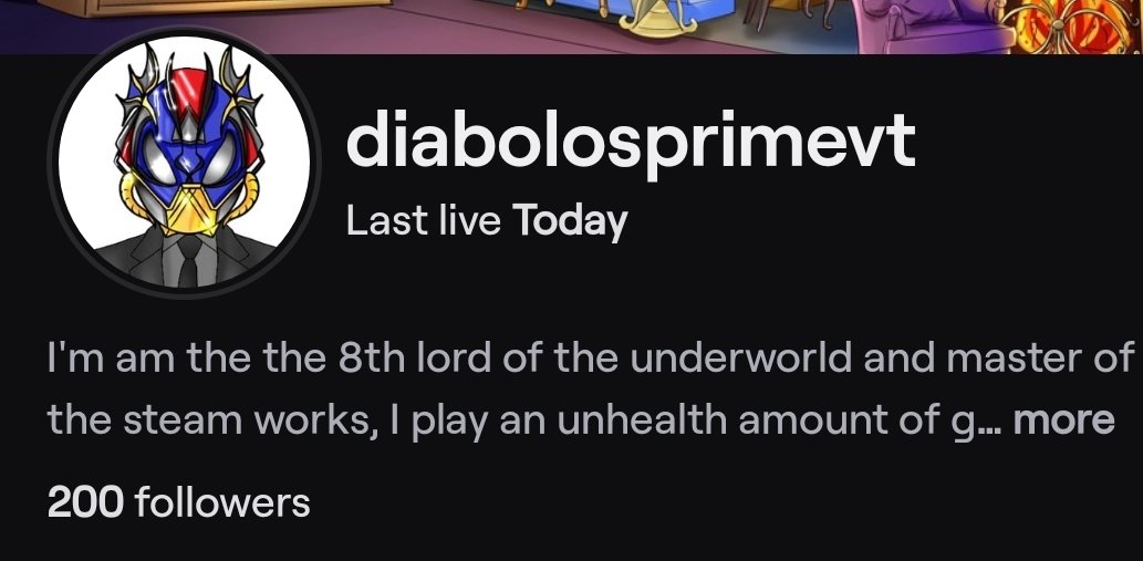 I would like to thx everyone for the 200 followers, and I promise to do something special for it. I would also like to give extra thx too <a href="/Nahrimsama/">NahrimVT🦋</a>  she is always fun to stream with and always puts up with my shenanigans.