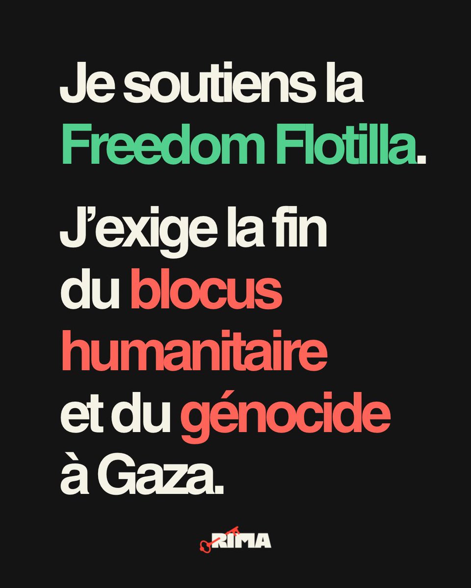 LaurickZerbini's tweet photo. @RimaHas @GazaFFlotilla #FreedomFlotilla 
#stopgenocide https://t.co/dPIeoFoy7M