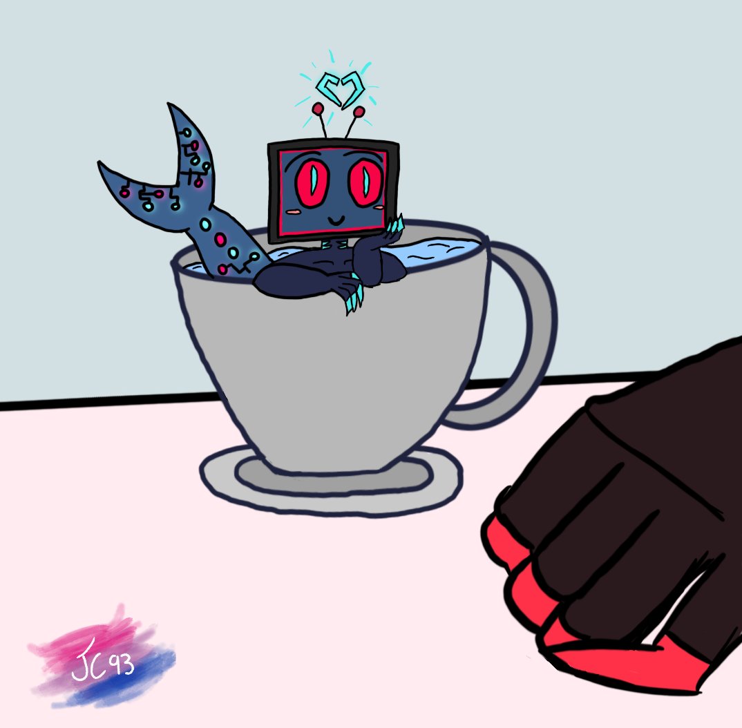 Jade_C93's tweet image. Teatime  ☕️ 🫖 

#vox #HazbinHotel #HazbinHotelFanart #HazbinHotelVox