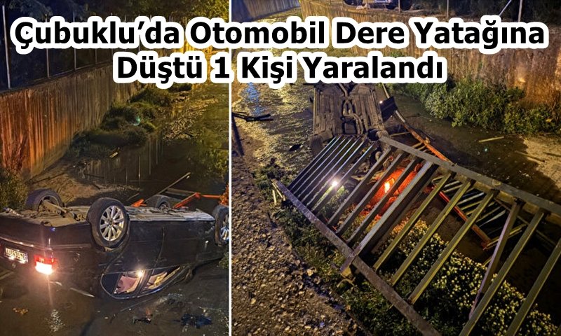 Çubuklu’da Otomobil Dere Yatağına Düştü 1 Kişi Yaralandı
dogushaber.com/p11144_cubuklu…