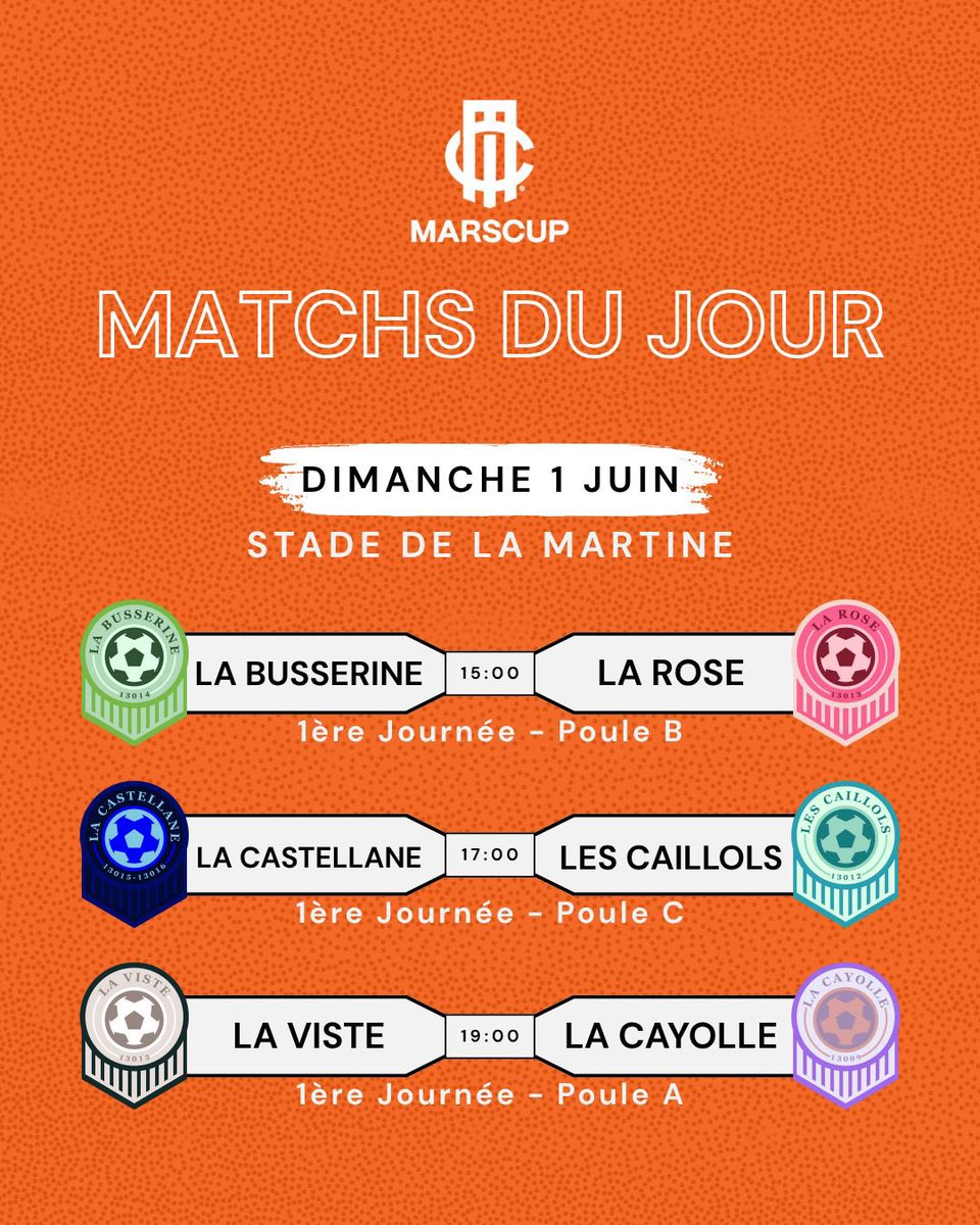 La deuxième partie de la 1ère journée, c’est aujourd’hui ! 

À partir de 14h30 pour l’avant en direct sur YouTube et Twitch. #marscup 

🔗 : youtube.com/@marscupoff?si…

🔗 : twitch.tv/search?term=ma…
