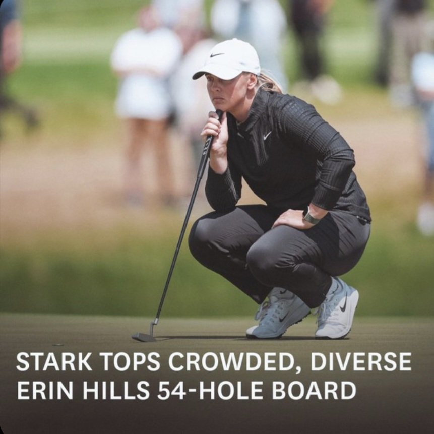 Bristol & Clifton GC (@bandcgolfclub) on Twitter photo 54 holes completed of the <a href="/uswomensopen/">U.S. Women's Open</a> and it is Maja Stark that leads the way at -7
In the B&C sweepstake, it looks like this:
Clare Dooley -5 (Shibuno)
James Westwood -5 (Takeda)
Mark Tonetti -5 (Saigo)
Chuleekorn Poole -4 (Korda)
All to play for tonight - good luck all 54 holes completed of the <a href="/uswomensopen/">U.S. Women's Open</a> and it is Maja Stark that leads the way at -7
In the B&C sweepstake, it looks like this:
Clare Dooley -5 (Shibuno)
James Westwood -5 (Takeda)
Mark Tonetti -5 (Saigo)
Chuleekorn Poole -4 (Korda)
All to play for tonight - good luck all