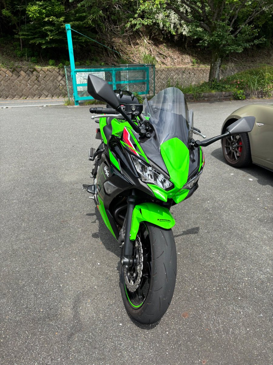午前中は用事があったので、午後出発でちょこっと宮ヶ瀬へ。#Ninja650