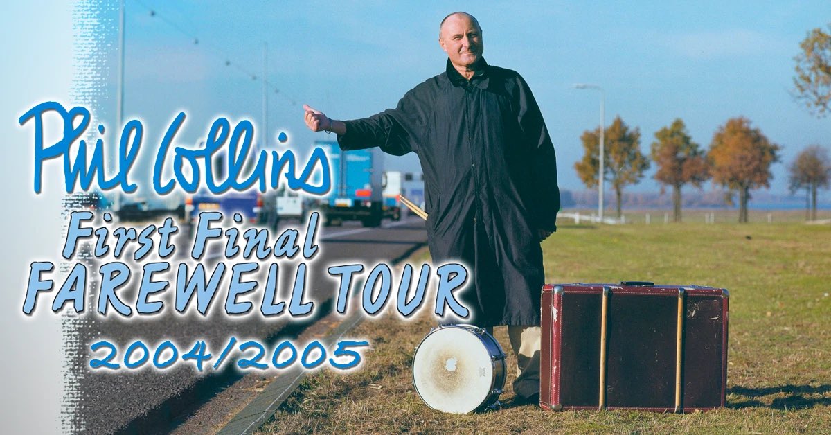 it_Website's tweet image. Heute vor 21 Jahren startete PHIL COLLINS seine "First Final Farewell Tour" in Mailand. Hier findet ihr zahlreiche Berichte zur Tour: t.ly/gFgwt
#philcollins