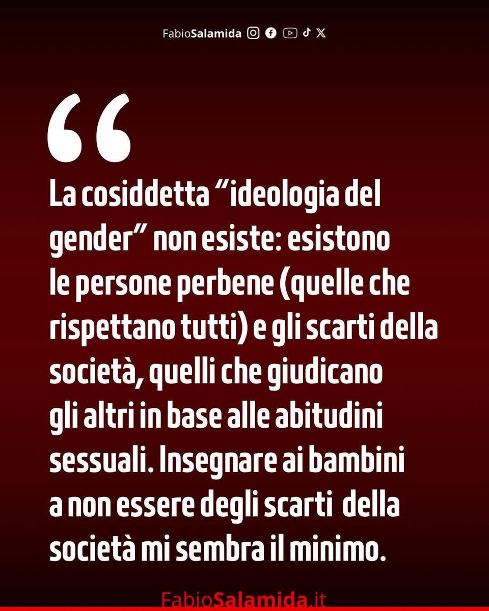 #Gender #educazione #scuola #governodellavergogna