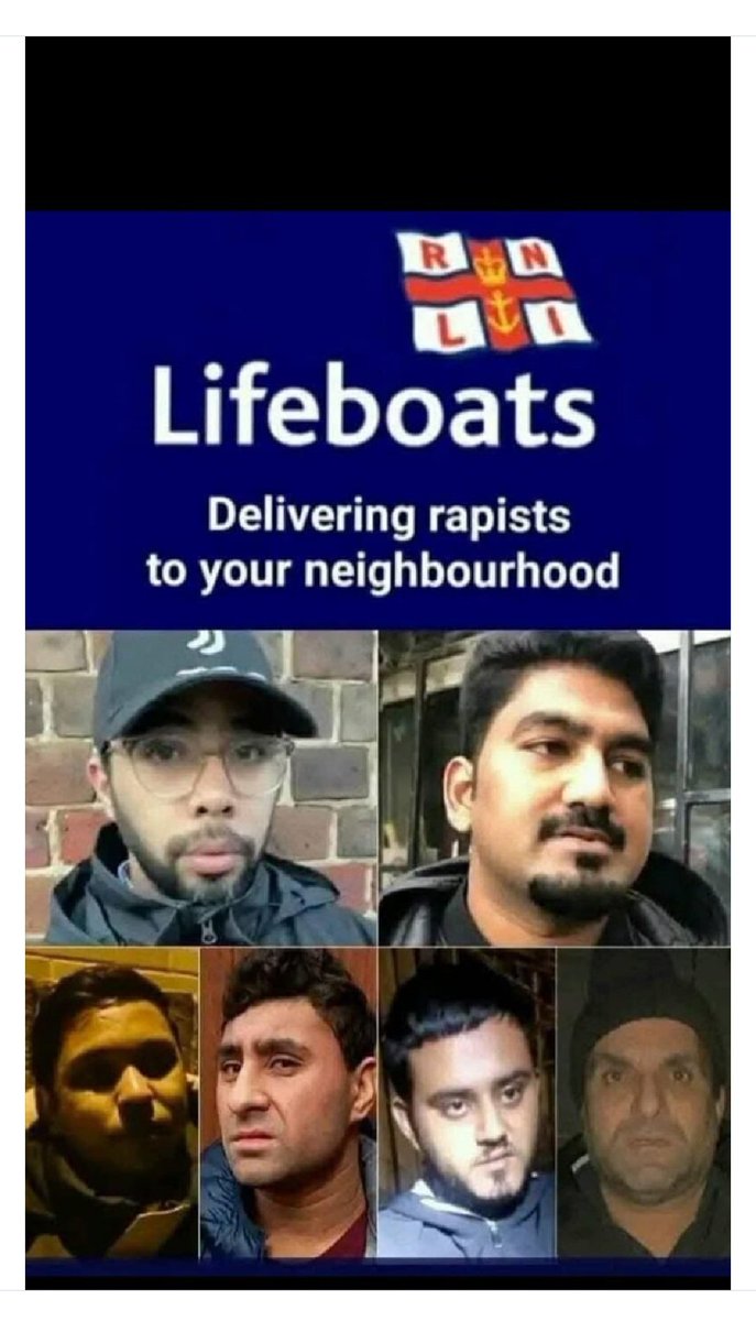 <a href="/DaveAtherton20/">David Atherton</a> <a href="/RNLI/">RNLI</a> <a href="/RNLI/">RNLI</a> .. prioritising  illegals..
Turn  the dinghies  back and stop all benefits. We are  fighting for survival of the British race and loosing  due to
<a href="/UKLabour/">The Labour Party</a> .  The immigrant  party.
