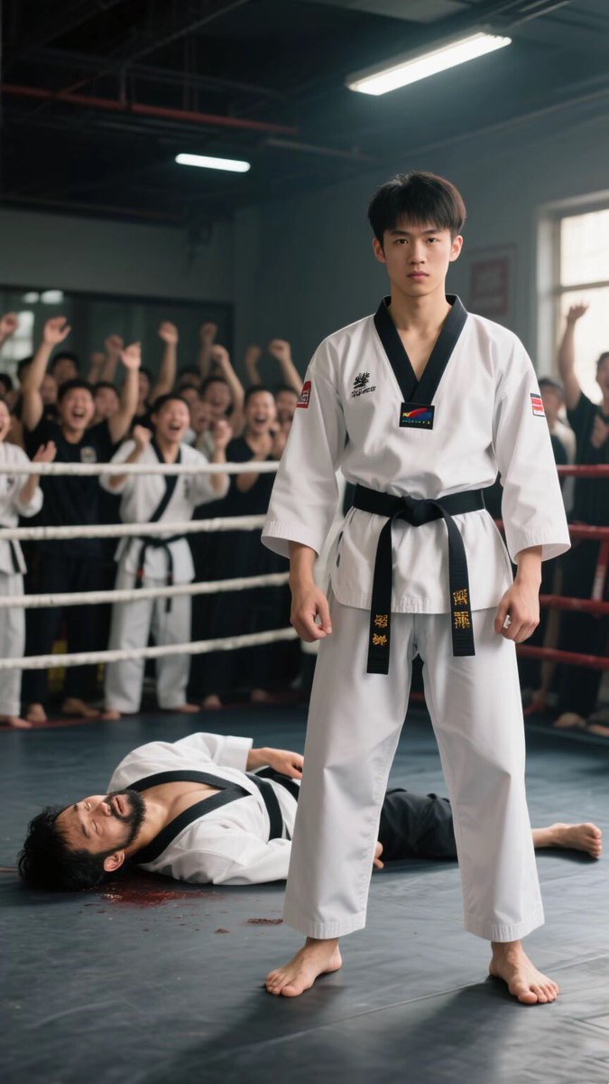 来一波AI创作🥋💪🦶