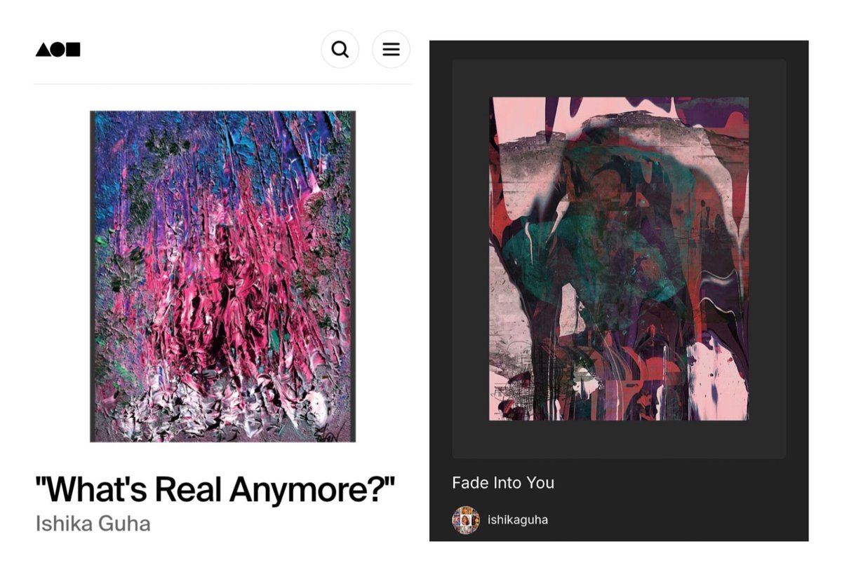 IshikaGuha2's tweet image. GM from my first mint in May '21 and my latest mint in May '25!