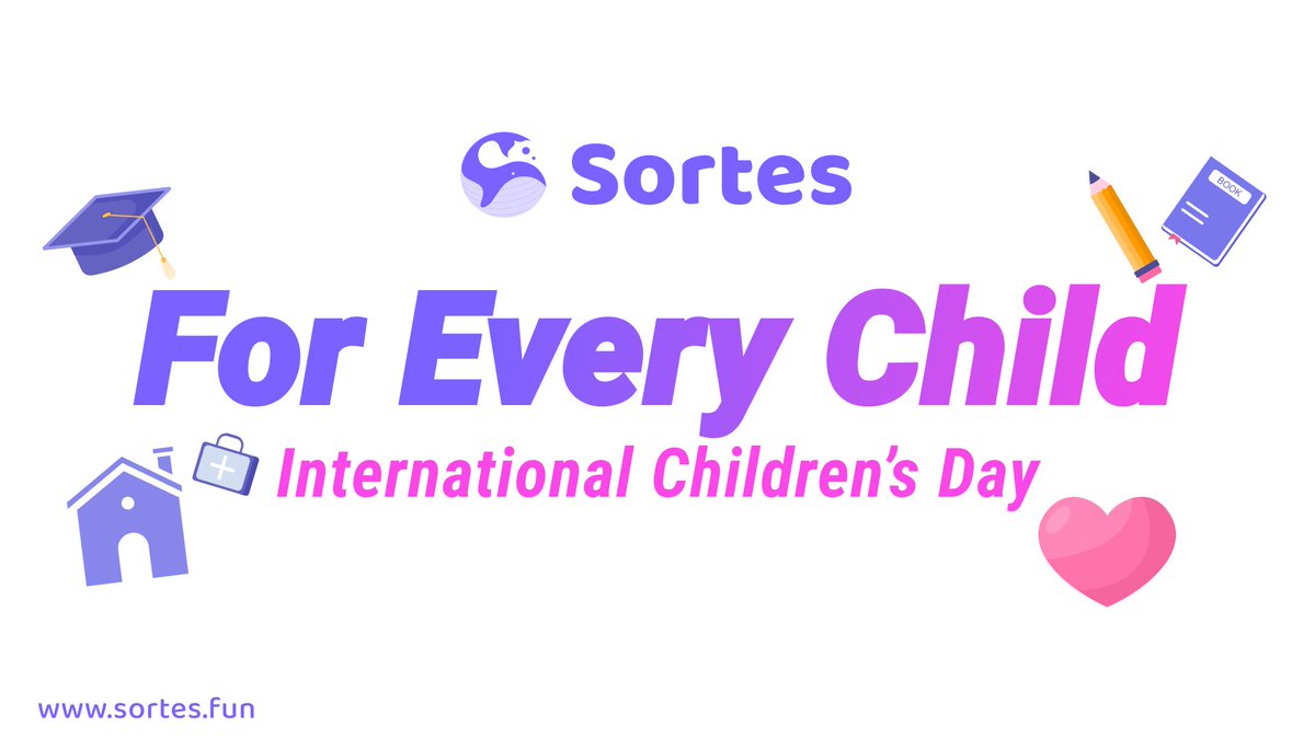 sortesfun's tweet image. 🔊Every child deserves love, education, and safety.
🌱Children are not just the future — they are the present. We should prioritize children’s well-being every day.
🌏Donate, volunteer, or mentor. Small steps change lives.🛡️
#ForEveryChild #InternationalChildrensDay