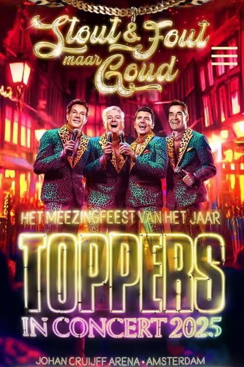 gewoonsuzan's tweet photo. Je moet alles een keer meegemaakt hebben.
Zeggen ze.....
Vanmiddag ga ik het beleven.
#toppers2025 
#toppersinconcert 

Vanavond praten we weer verder. 
Iets met bejaarden matinee voorstelling wat om half 5 begint. Voor het donker ben ik weer thuis 🤣

Maak vandaag mooi ❤️❤️ https://t.co/HC8N11dhgj