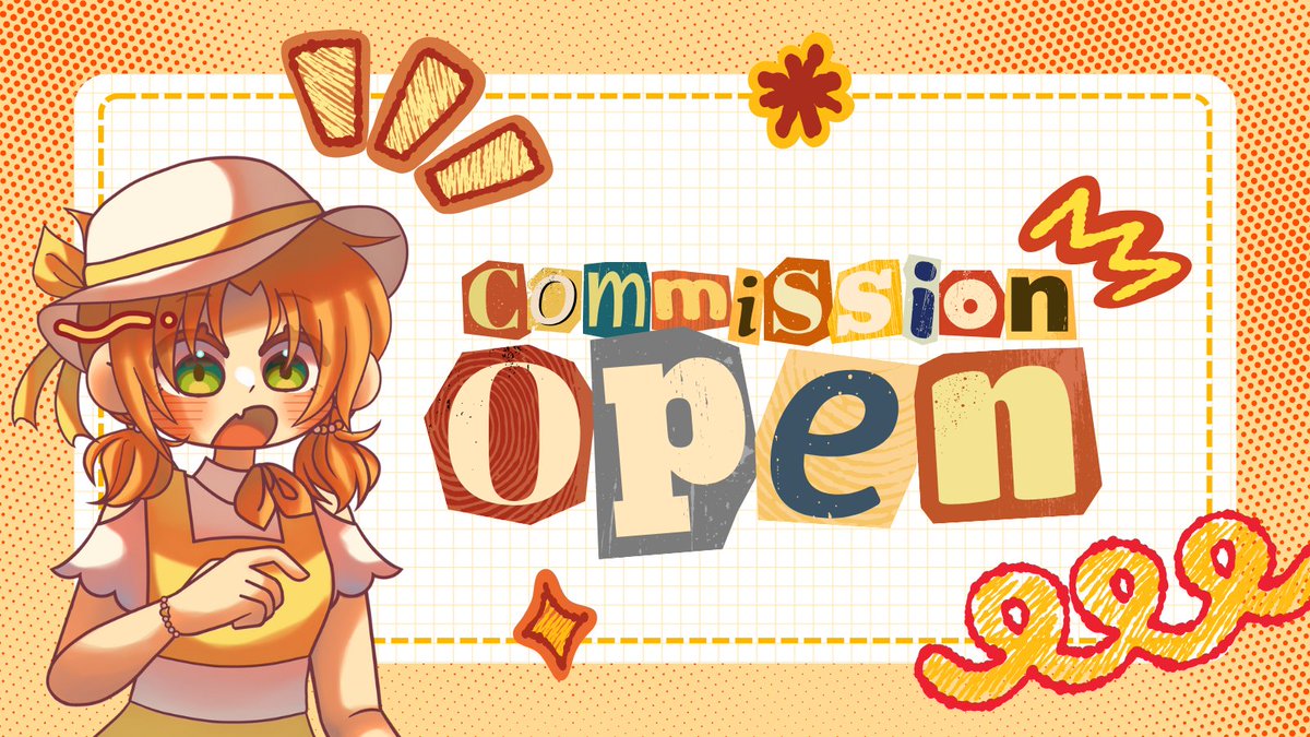 [Likes and RTs are appreciated!🫶🏻]

✨COMMISSION OPEN✨

Hellooo!! I'm opening 3 slot commission for local 🇮🇩 &amp; international!
Please read ayshyiiecommsinfo.carrd.co for more info
Commission queue/progress here Trello.com/b/p4ATsESs

Please feel free to dm me if you're interested!