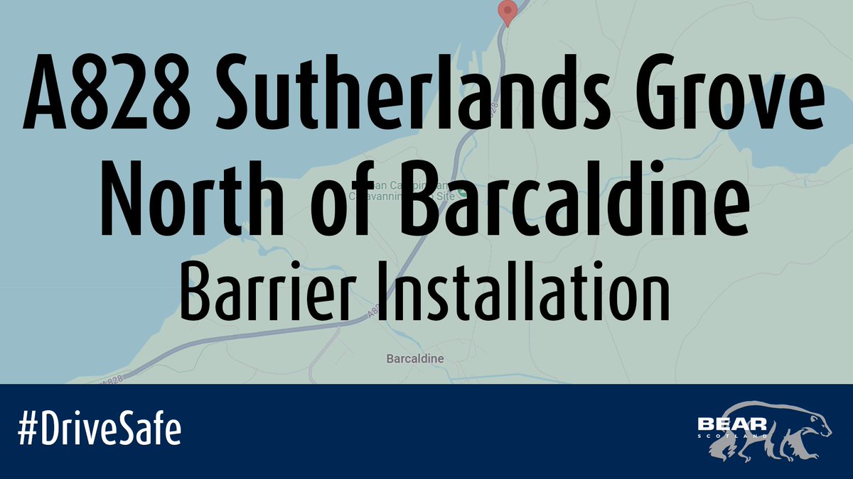 BEAR NW Trunk Roads (@nwtrunkroads) on Twitter photo Reminder: Safety barrier works start on the #A828 at Sutherlands Grove, north of Barcaldine from Mon 2 June for ten days
🚦Temporary traffic lights will be in place from 7pm on Mon 2 June until 4pm on Fri 13 June, except weekends
More: bit.ly/3ZdHRmJ
<a href="/trafficscotland/">Traffic Scotland</a> Reminder: Safety barrier works start on the #A828 at Sutherlands Grove, north of Barcaldine from Mon 2 June for ten days
🚦Temporary traffic lights will be in place from 7pm on Mon 2 June until 4pm on Fri 13 June, except weekends
More: bit.ly/3ZdHRmJ
<a href="/trafficscotland/">Traffic Scotland</a>