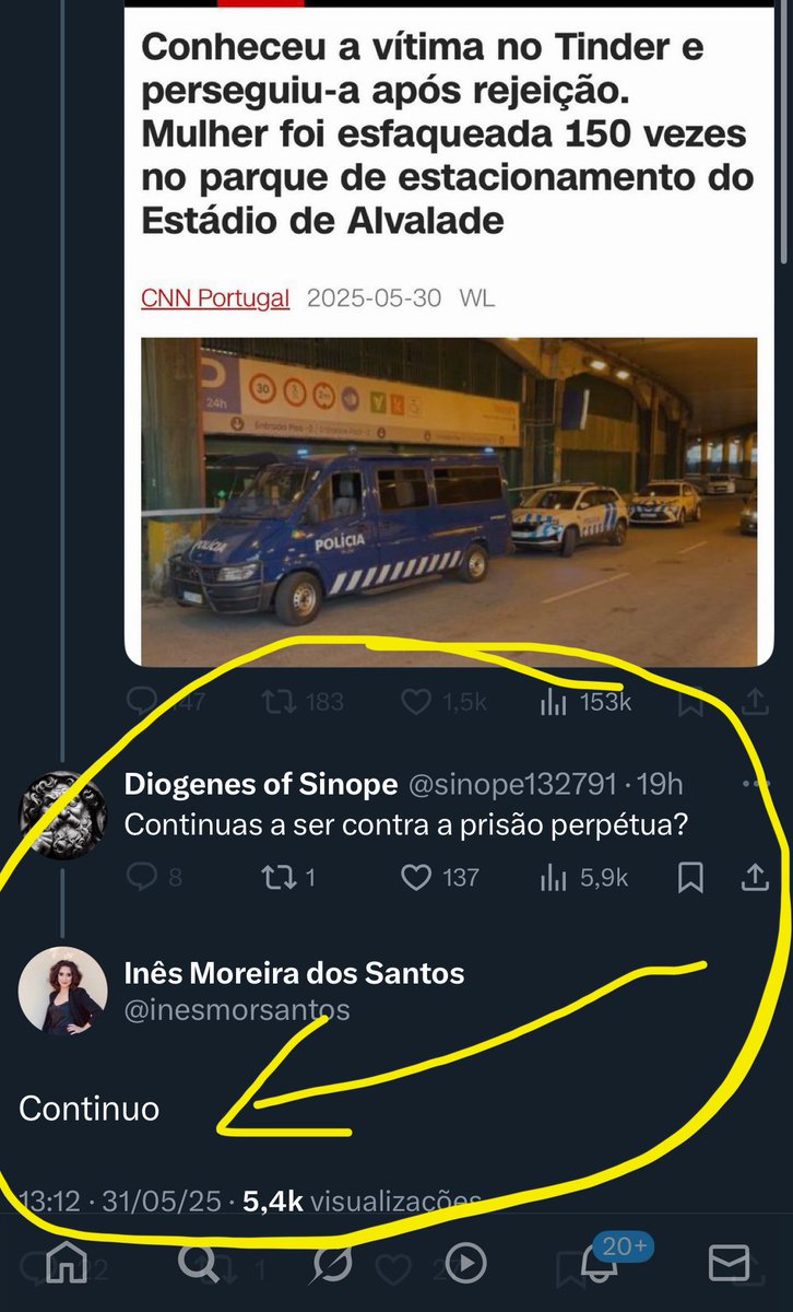 DrGPT1's tweet photo. Perguntem a uma dessas feministas de esquerda que pena deve levar um criminoso destes que esfaqueia 150 vezes uma mulher. A seguir perguntem a um patriota de direita.

Tirem as vossas conclusões. 

As feministas de esquerda são as piores inimigas delas próprias. https://t.co/cX1MHFLRqq
