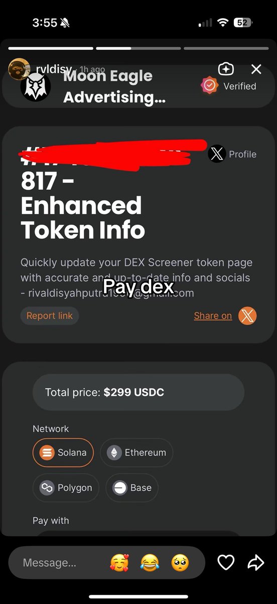 TheCryptoNub's tweet photo. It doesn’t get more official than that my friend.

The owner of the cat with the $mask launched his own coin for his cat, updated the DEX, and posted the ca on his TikTok 👀👀

$mask at 20M 
$jimi at 250k

Do the math 

4YUKsPiuHHZPX1baEW1zhPyMoabqZgiyf3uEDQCUpump

https://t.co/jnqyAbNG5G