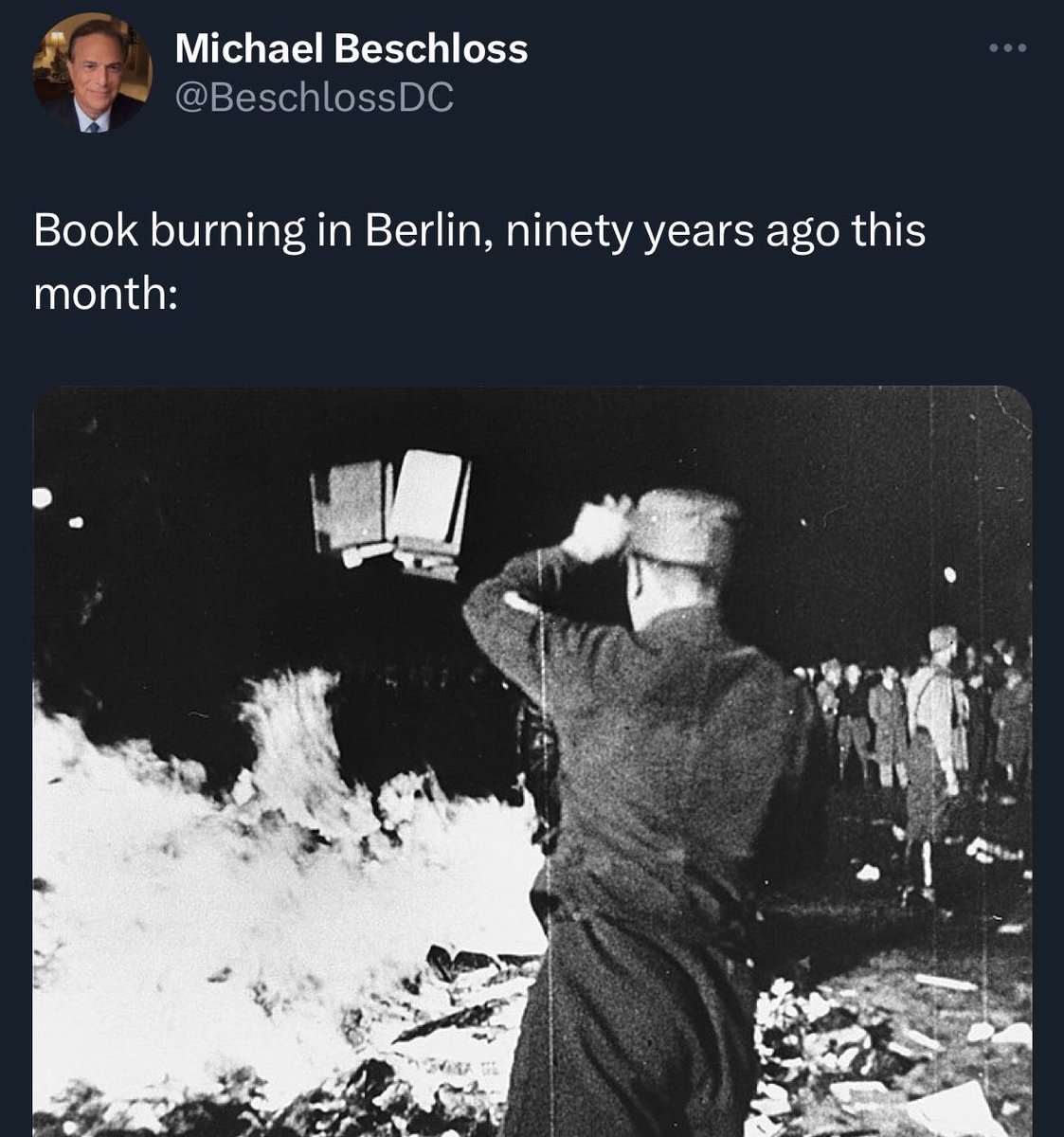 What kind of books did they burn?