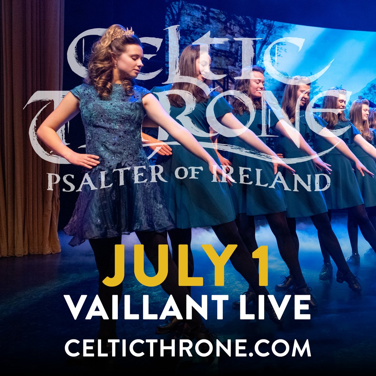 Experience the enchanting Celtic Throne at Vaillant Live! ☘️🎶 From mesmerizing Irish dance to captivating music and cinema, this fusion of art forms is a must-see event. Get your tickets NOW! spr.ly/6017NfV2d