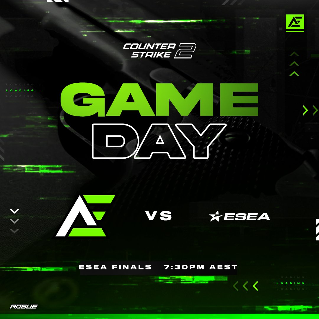 [AE CS2]

Into our lower bracket run tonight in the ESEA Open League Finals

🆚 #Ahtohallan
⏲ 7:30PM AEST
🎮 BO3
💻 twitch.tv/flamboyantttt

Come and support the AE FAM!!
#EdgeOut | #CS2
