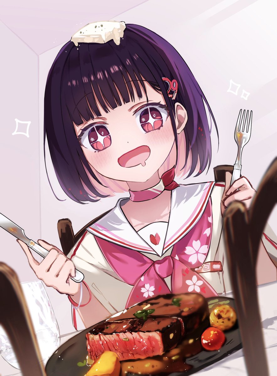 6月もお肉たくさん食べて
元気に過ごそーねっ🎶( ◜ω◝و(و🎶

#新人Vtuberだって拡散されたい