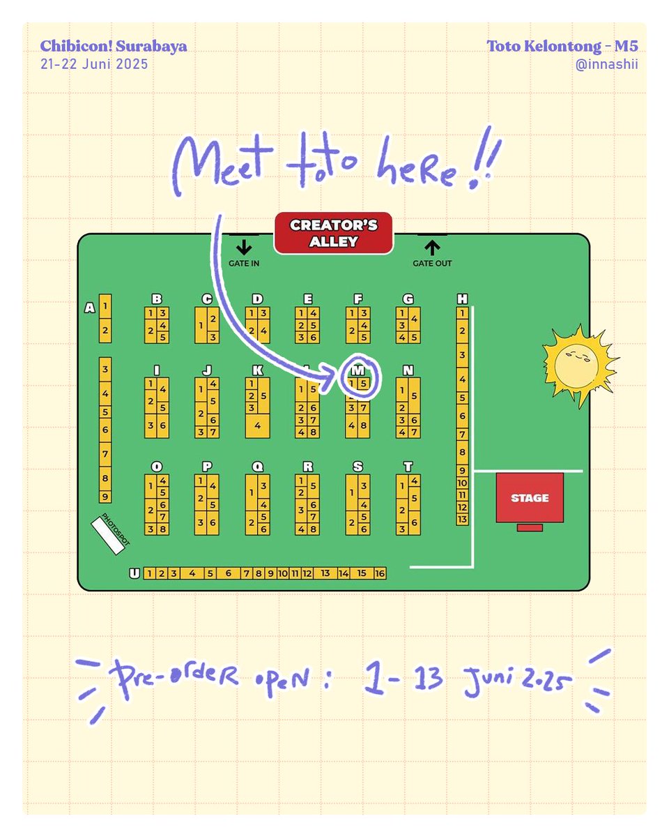innashii1's tweet photo. Hallow☘️This is my catalogue for #chibicon7
Available for pickup PO (both days) &amp; post order!

📅 PO period : 1-13 June'25
⭐️HSR, Genshin
📍Booth : Toto Kelontong - M05
🔗 PO link : https://t.co/5MBRkWOeY6 (in my bio)

🔁&amp;❤️are appreciated!
Thankyou~
#chibicon #chibiconcatalogue https://t.co/oWGQhyXVIW