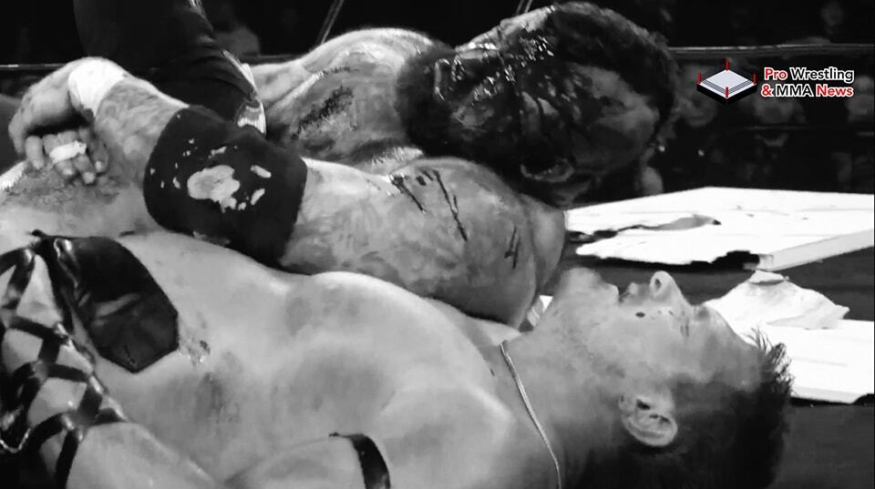 PWMMANews's tweet image. Shlak defeated Shane Mercer by powerbombing him through a door at Battleground Championship Wrestling (Original Sin 2025) #BCW