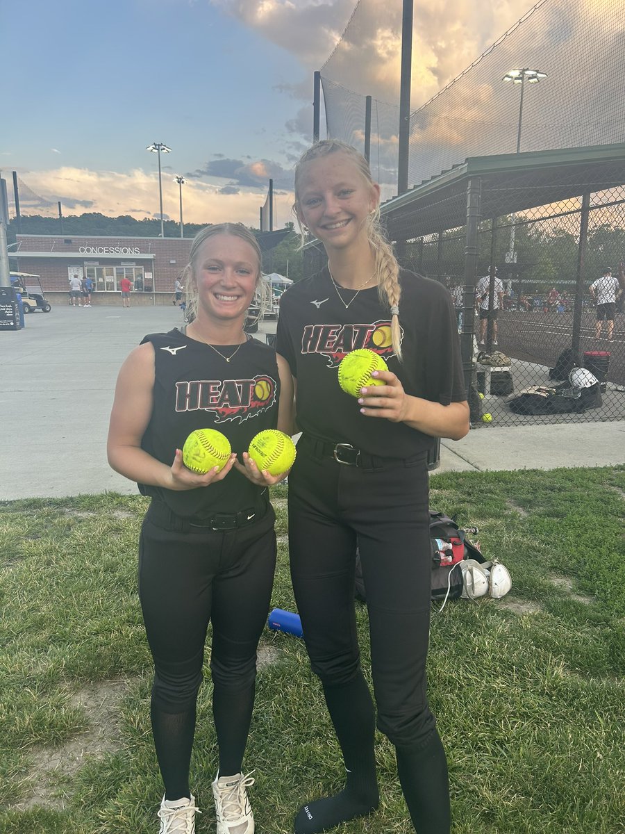 G2HeatVZ (@g2heatvz) on Twitter photo 3-1 in pool play at <a href="/TopGunEvents/">Top Gun Events</a> Discovery in KC. #1 seed from pool heading into bracket tomorrow. 1:15 at Mid-America 🔥🥎
Couple 2027’s, <a href="/Post_Camdyn2/">Camdyn Post</a> and <a href="/LillyVanZant_28/">Lilly VanZant</a> getting it done today. 3-1 in pool play at <a href="/TopGunEvents/">Top Gun Events</a> Discovery in KC. #1 seed from pool heading into bracket tomorrow. 1:15 at Mid-America 🔥🥎
Couple 2027’s, <a href="/Post_Camdyn2/">Camdyn Post</a> and <a href="/LillyVanZant_28/">Lilly VanZant</a> getting it done today.