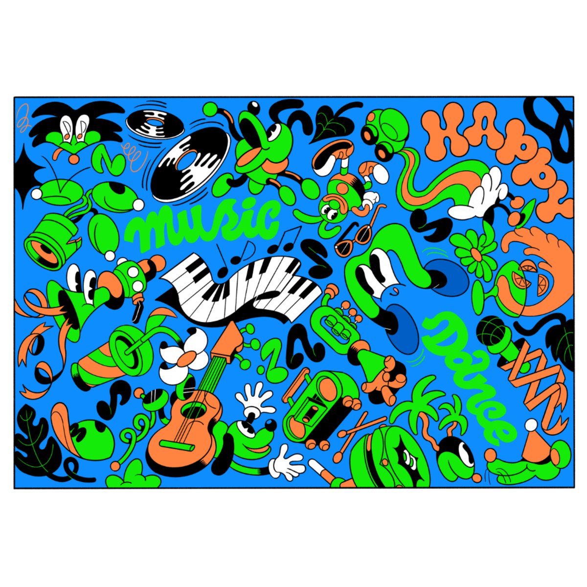 tram__poline's tweet image. ♬❇️♪✳️♫
-
M bit projectさまの企画キーアート描きました。
公式YouTubeではMbitLIVE第1弾〜第3弾のSpecialなハイライト映像を配信中です！こちらの映像はARABAKI ROCK FEST25.の会場でも放映されたそうです👀

-
#M_bit_Live​
#MbitProject 
#M_bit_Project
#ARABAKIROCKFEST
#ARABAKI