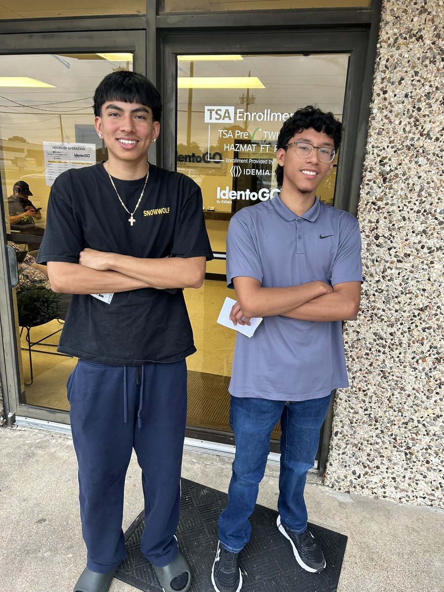 🌅 Sunrise Plastics is making waves again! 🚤 They were  thrilled to sponsor two more TWIC cards for our students heading to Kirby Maritime. 🚢 These opportunities are setting them on the path to success as entry-level deckhands! 🌊🎉 #CareerReady #SunrisePlastics