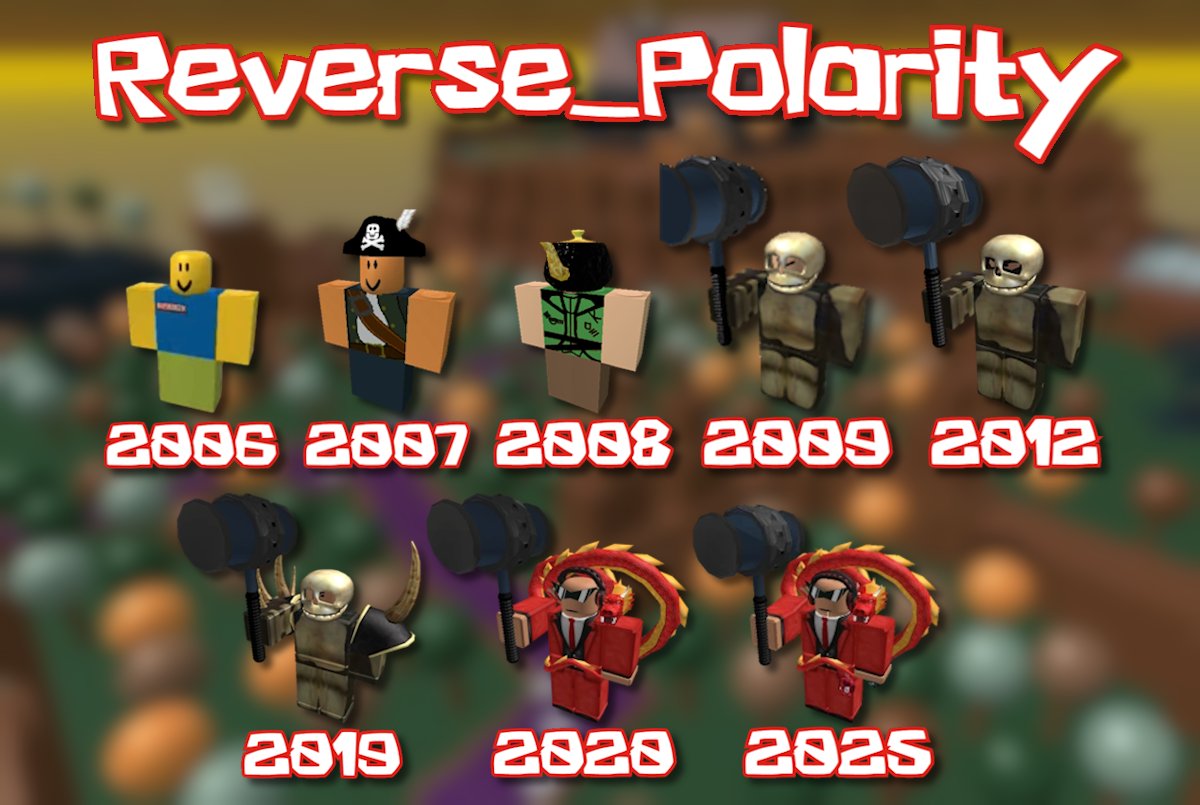 r4y319's tweet image. The Evolution of Reverse_Polarity's (Jacobxxduel) avatar (2006-2025)
