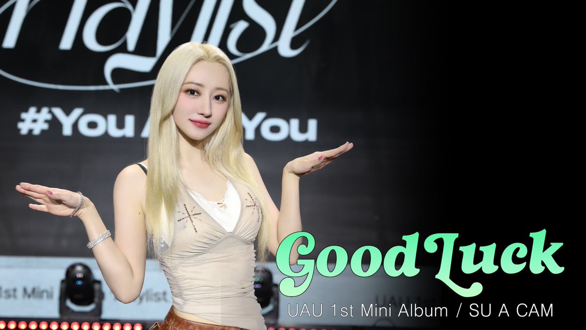 [🎬] 유아유(UAU) 'Good Luck' (SU A CAM)

🔗 youtu.be/C0LvggvtbeA

#유아유 #UAU
#Dreamcatcher_UAU
#1st_Mini_Album #Playlist #You_Are_You
#2Months #Attitude #GoodLuck #SUA