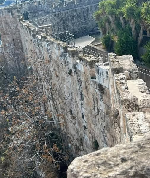 Ancient walls around the old city of Jerusalem. 
#Israel #Jerusalem #Zionism #Zionist #Jewish