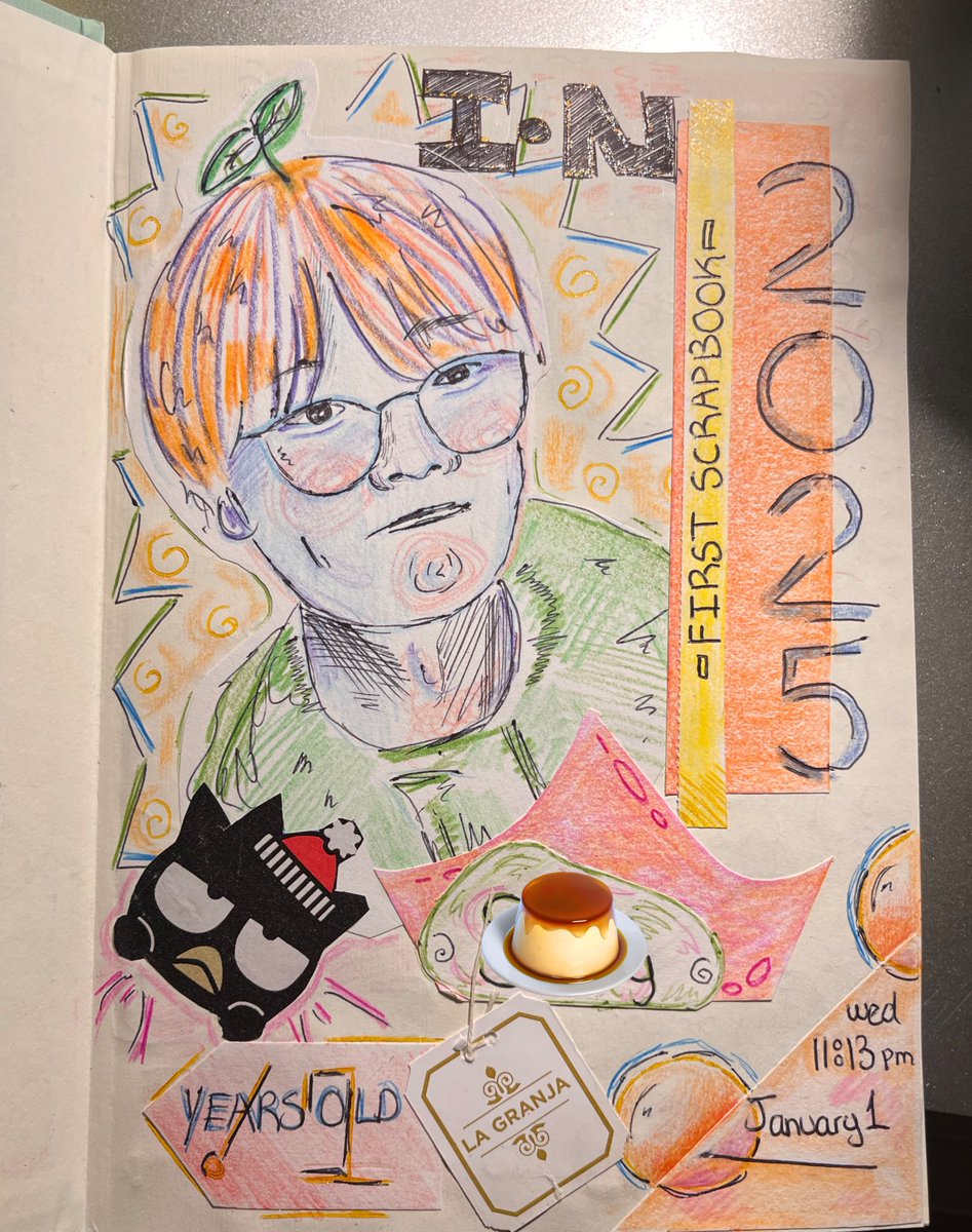 shyuuchi's tweet image. #scrapbook —— 🍊🥐🌱