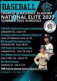 Summer Schedule for <a href="/cltbsblacademy/">CBA BASEBALL ORGANIZATION</a>