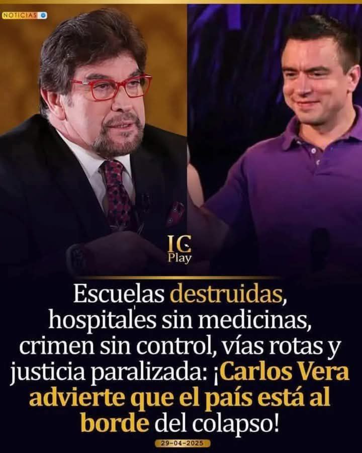 Azul2Rc's tweet photo. Pero el PAYASO impresentable Carlos Vera, hizo campaña por el causante de esta desgracias 😠 https://t.co/NWlOYh41ui