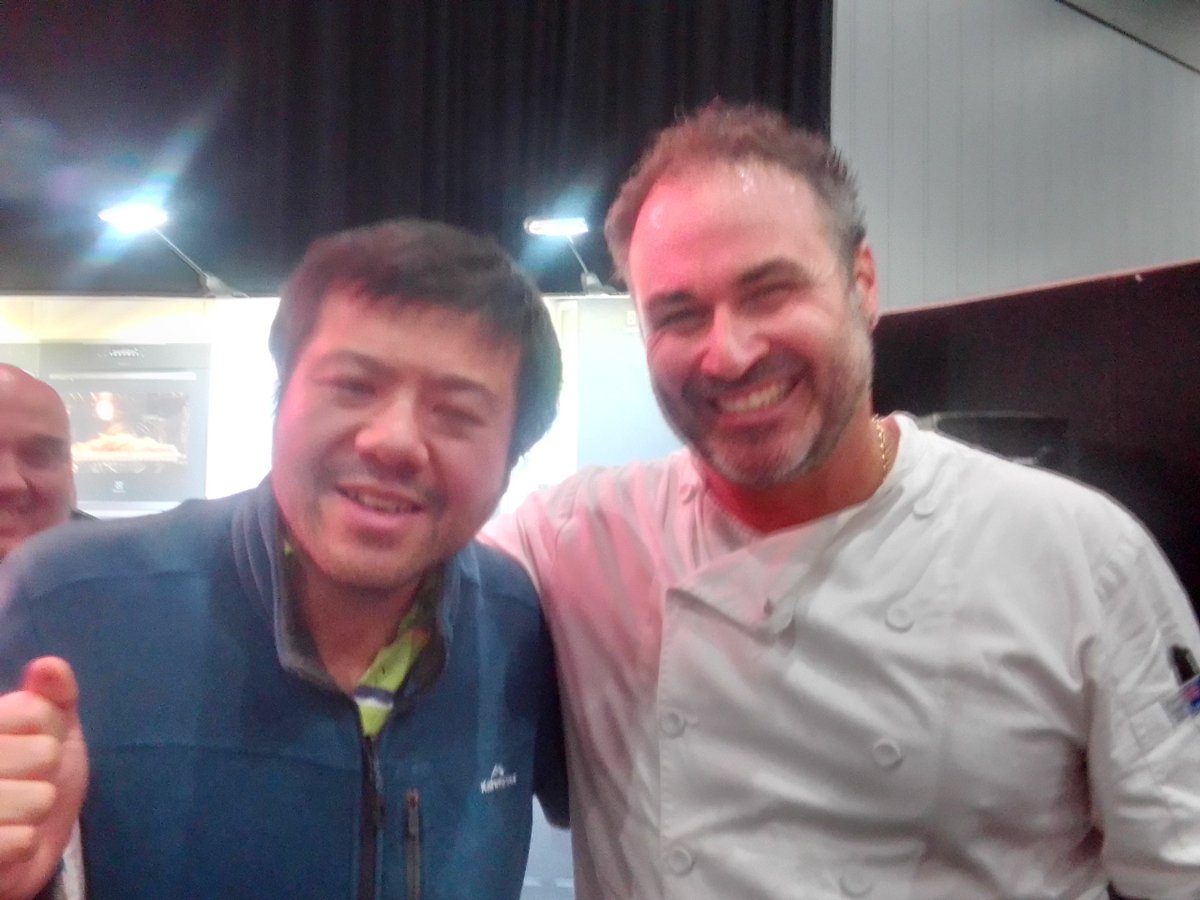 Kenny Lu (@kennythedoosra) on Twitter photo Thanks <a href="/TheCrazyBull/">Miguel Maestre</a> <a href="/livingroomtv/">The Living Room</a> <a href="/ReadySteadyAU/">Ready Steady Cook Australia</a> now <a href="/topknotz/">topknotz</a> <a href="/Channel9/">Channel9</a> @9now 4 coming 2 <a href="/GoodFoodWine/">GoodFood&WineShow</a> @mcec 2day it was gr8 meeting U there yet again it was twice. #thecrazybull #miguelmaestre #topknotz #gfws #goodfoodwine #mcec. Thanks <a href="/TheCrazyBull/">Miguel Maestre</a> <a href="/livingroomtv/">The Living Room</a> <a href="/ReadySteadyAU/">Ready Steady Cook Australia</a> now <a href="/topknotz/">topknotz</a> <a href="/Channel9/">Channel9</a> @9now 4 coming 2 <a href="/GoodFoodWine/">GoodFood&WineShow</a> @mcec 2day it was gr8 meeting U there yet again it was twice. #thecrazybull #miguelmaestre #topknotz #gfws #goodfoodwine #mcec.