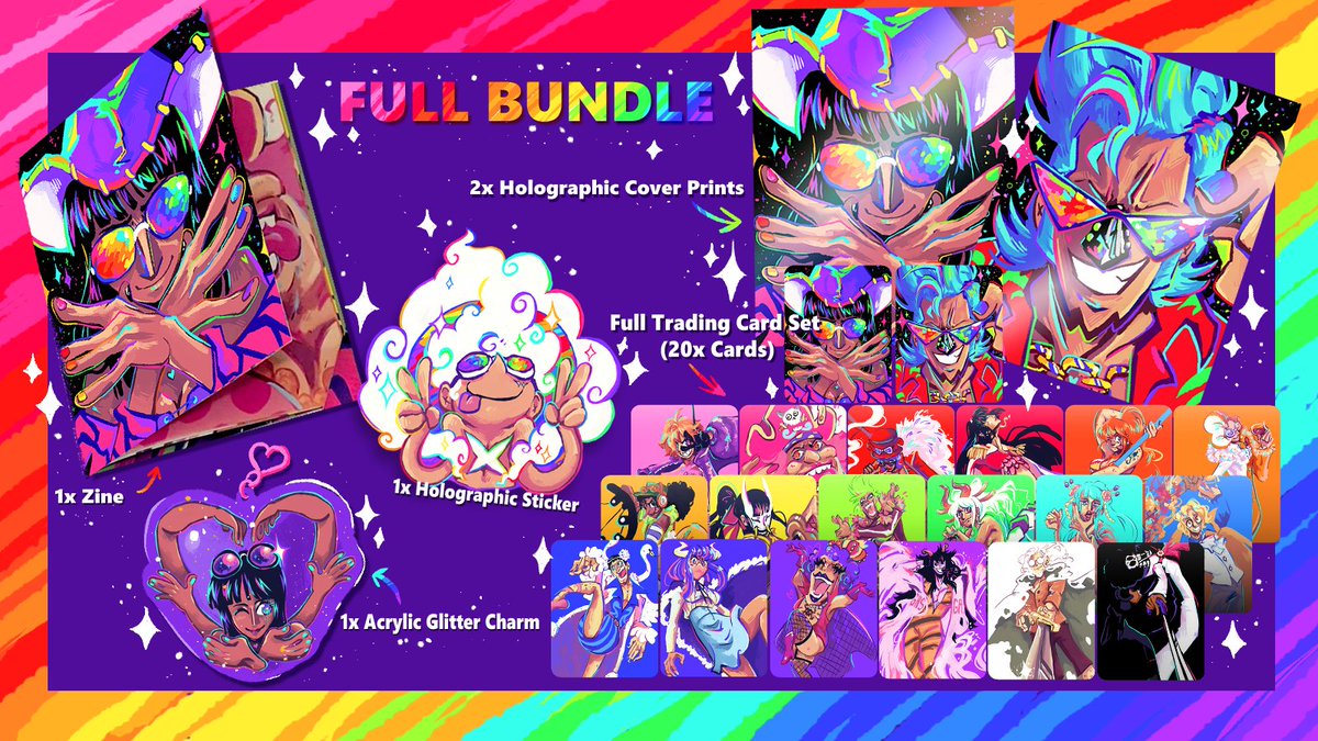 WigglesDTuff's tweet image. 🌈RAINBOW MINI ZINE PRE-ORDERS OPEN!🌈
Happy Pride!!! I'm so excited to share what I've been working on! This was a super fun project to show my love for this series and how it helped me accept and love myself, and I hope you'll check it out!
wigglesthetuffguild.bigcartel.com/product/rainbo…