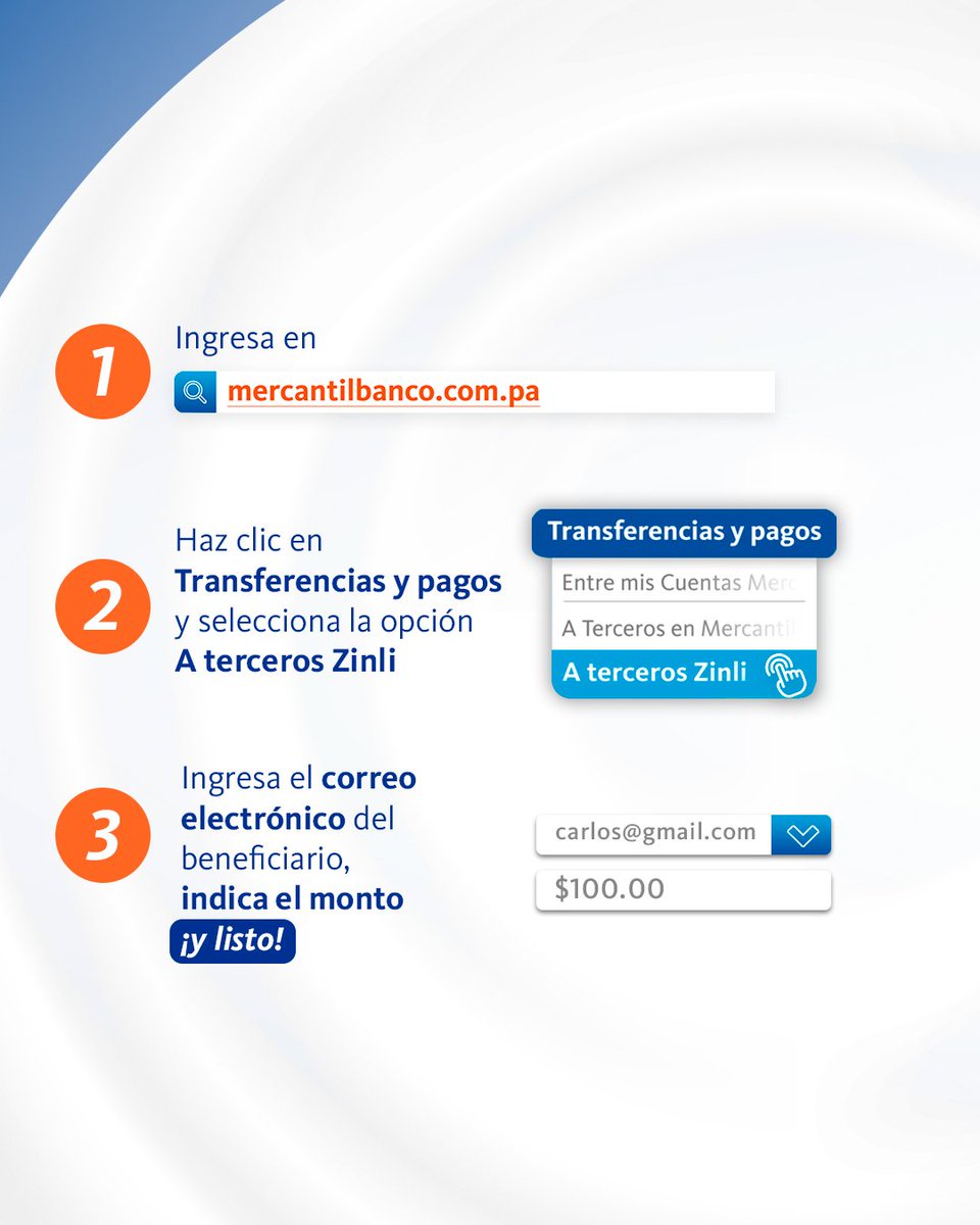 Tu Zinli siempre listo ✨​

Recárgalo fácilmente desde Mercantil en Línea, hazlo en segundos.​

Más tiempo para ti, más libertad para disfrutar💻💜​
​
#Mercantil #MercantilPanama #Pty  #EnvíosInstantáneos #Zinli #MercantilEnLinea #RecargaZinli