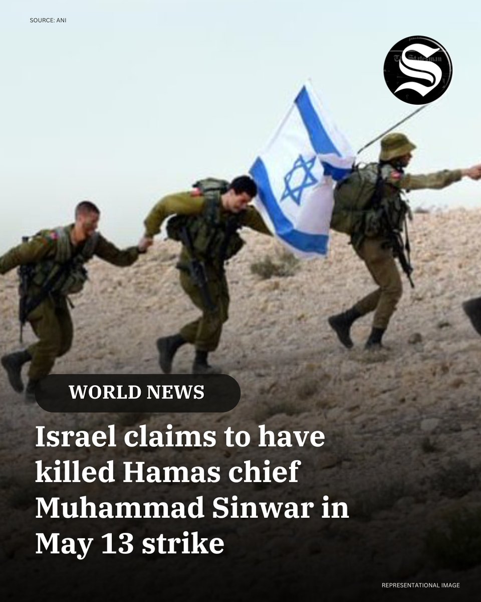 TheStatesmanLtd's tweet image. The #IsraelDefenseForces have claimed responsibility for killing Hamas chief #MuhammadSinwar in a May 13 airstrike targeting the grounds of the European Hospital in Khan Younis, southern #Gaza, according to Israeli defence officials.

#Hamas #NewsUpdate #TheStatesman